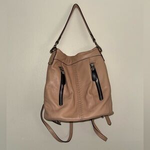 OrYANY‎ Leather Backpack Nude